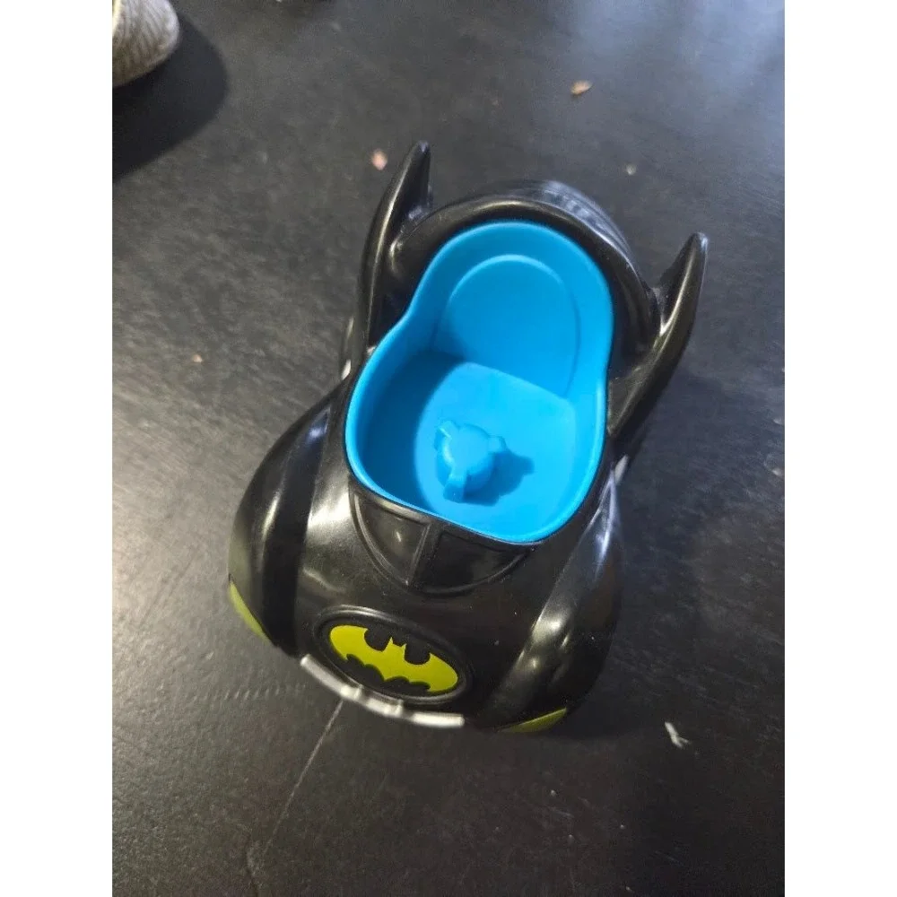FISHER PRICE LITTLE PEOPLE DC Super Friends BAT MOBILE for BATMAN Vehicle Black